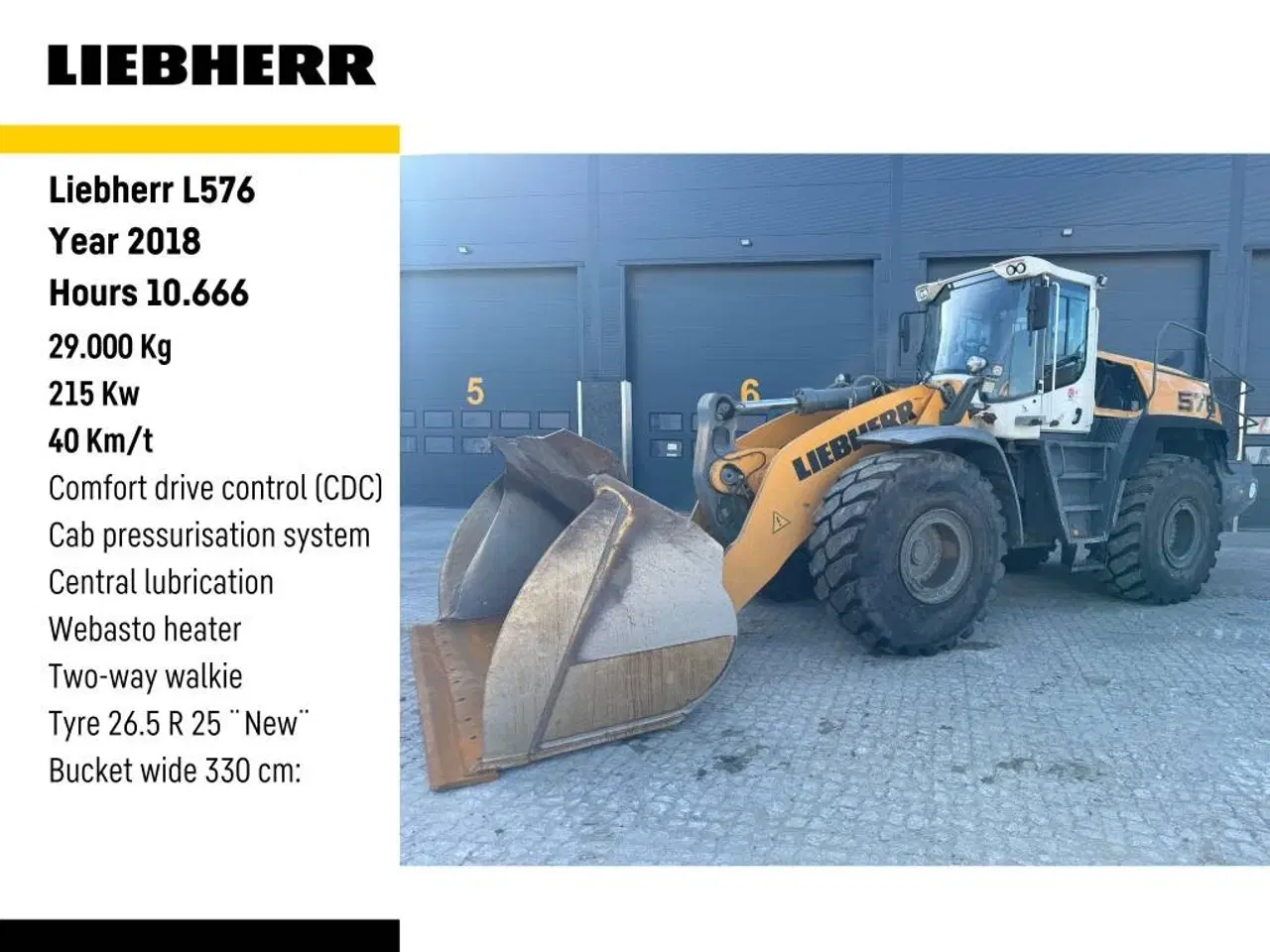 Billede 1 - Liebherr L 576