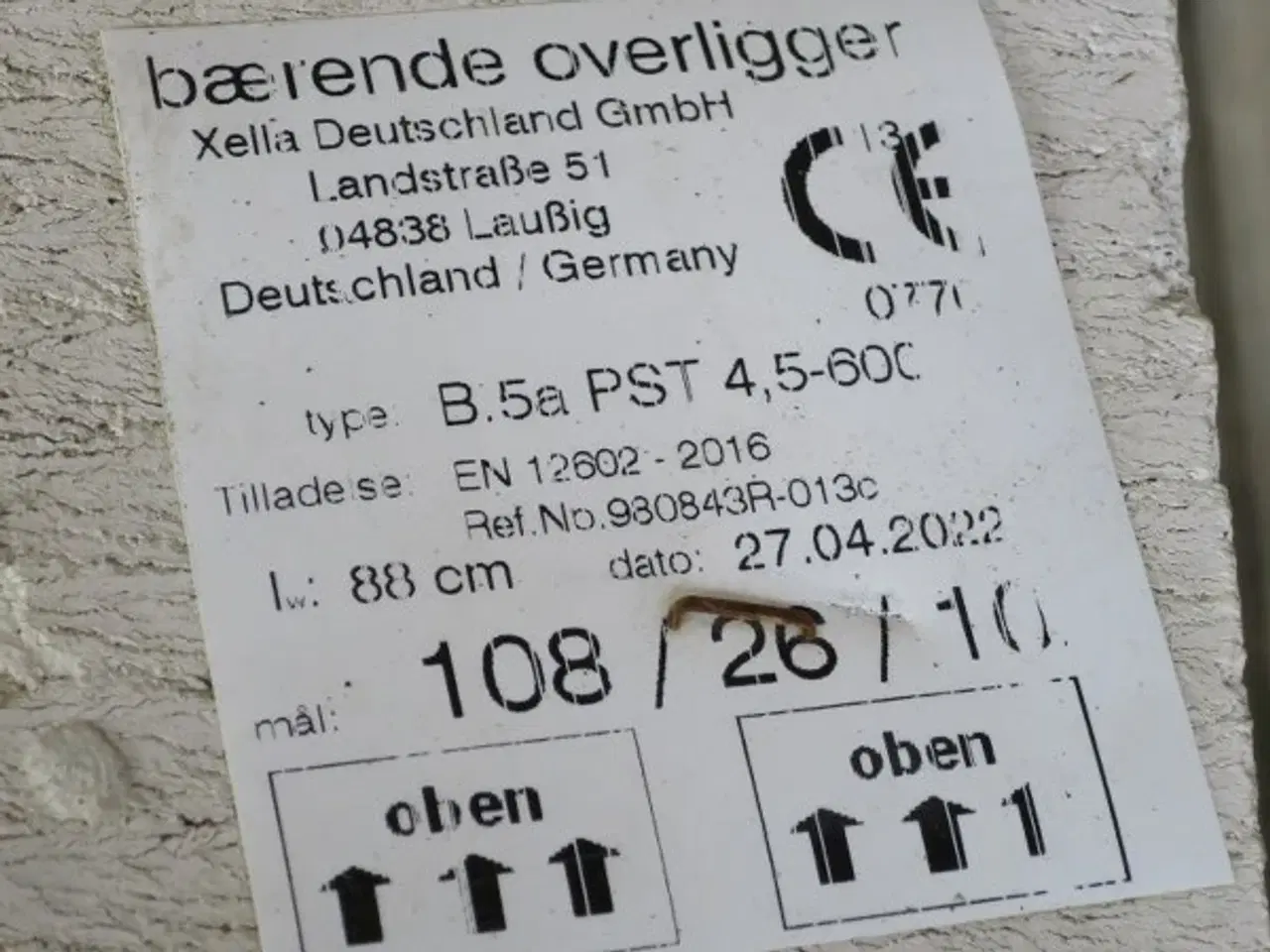 Billede 2 - Gasbeton bærende overligger