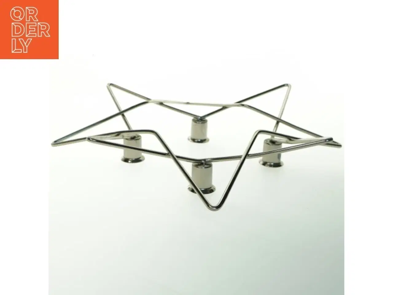 Billede 3 - Jule advents stjerne lysestage (str. 37x7 cm)