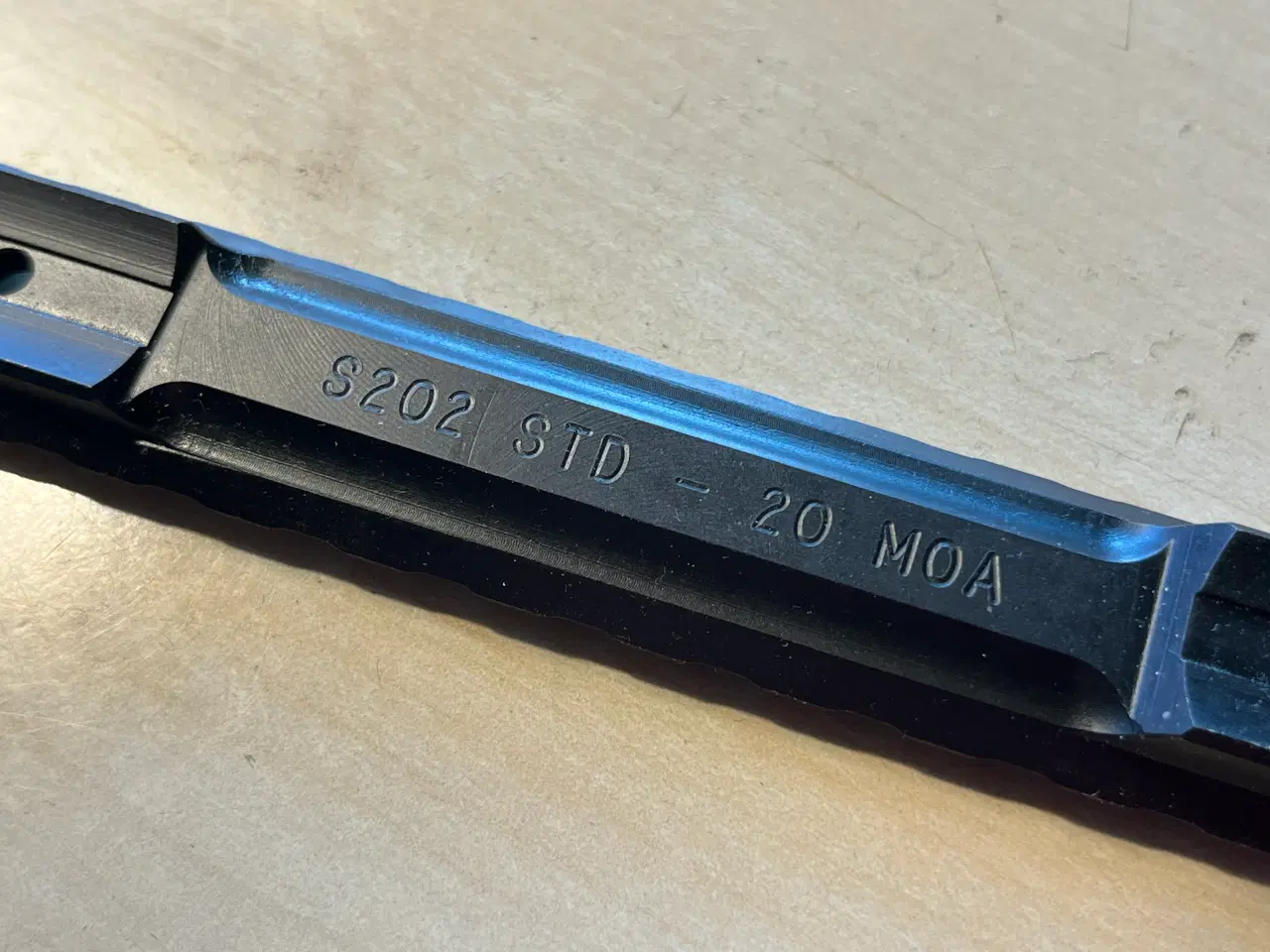 Billede 2 - Picatinny rail - 20moa - Sauer 202 std