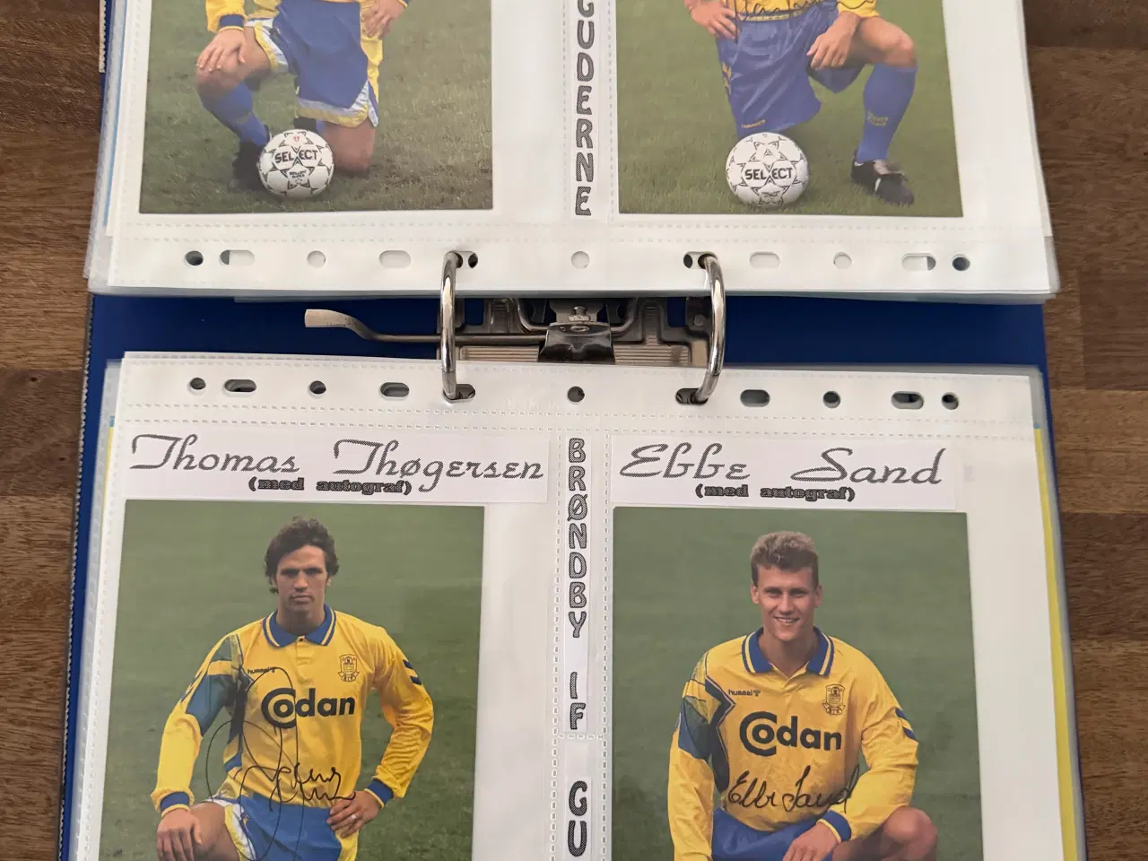 Billede 3 - Brøndby IF autograf kort