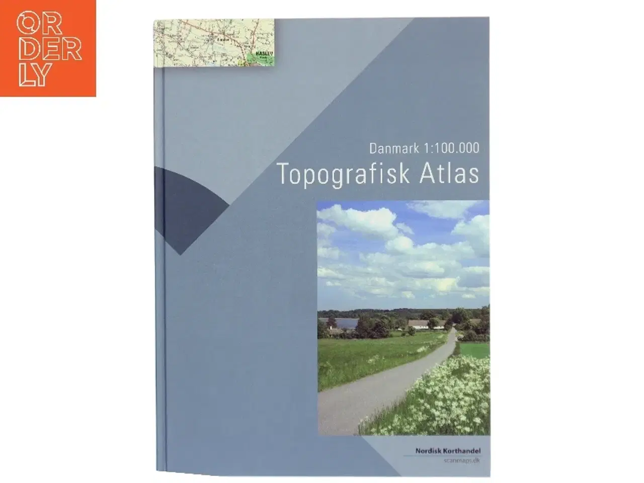 Billede 1 - Danmark 1:100.000 Topografisk Atlas fra Nordisk Korthandel af Nordisk Korthandel (Bog)