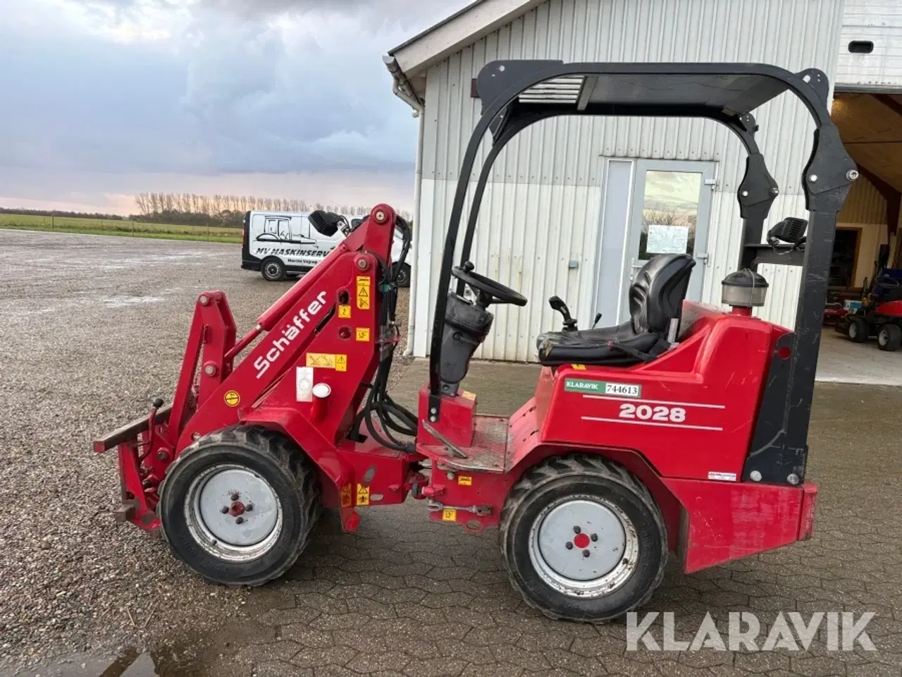 Billede 8 - Minilæsser Schäffer 2028 L-H