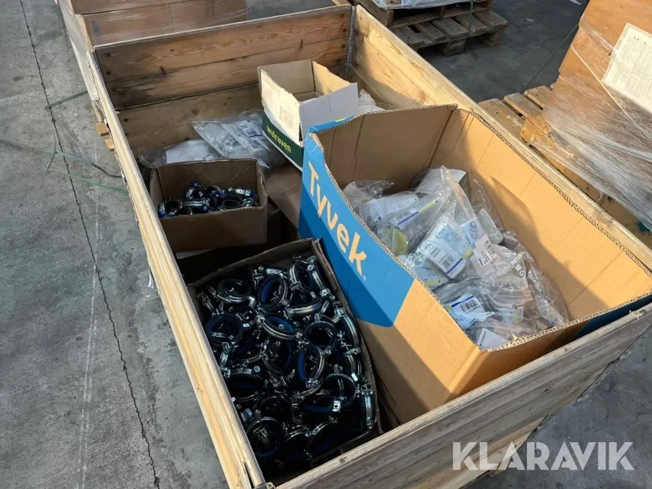Billede 2 - Lot - mapress fittings, rørbærere og øvrigt