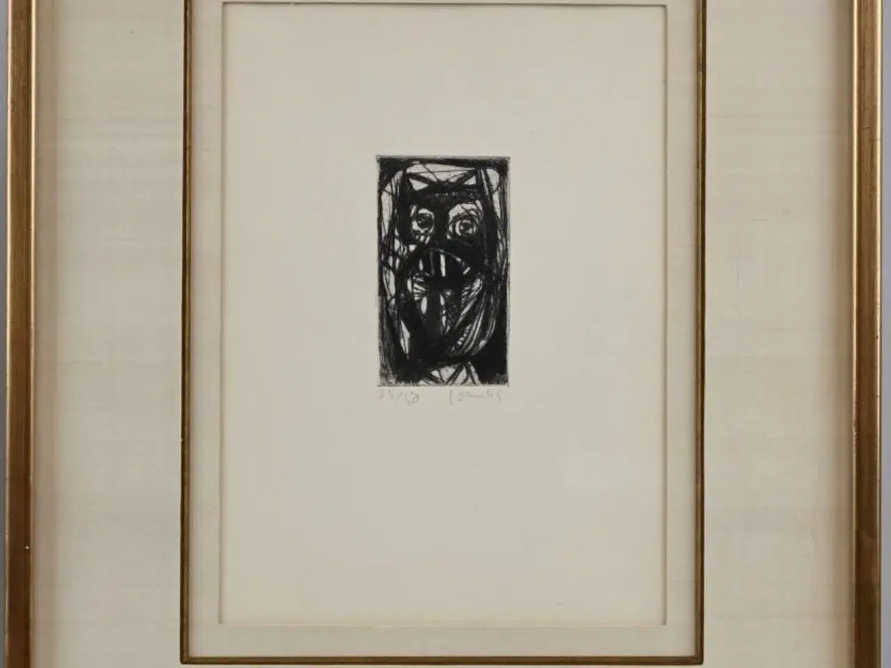 Billede 1 - Radering af Asger Jorn