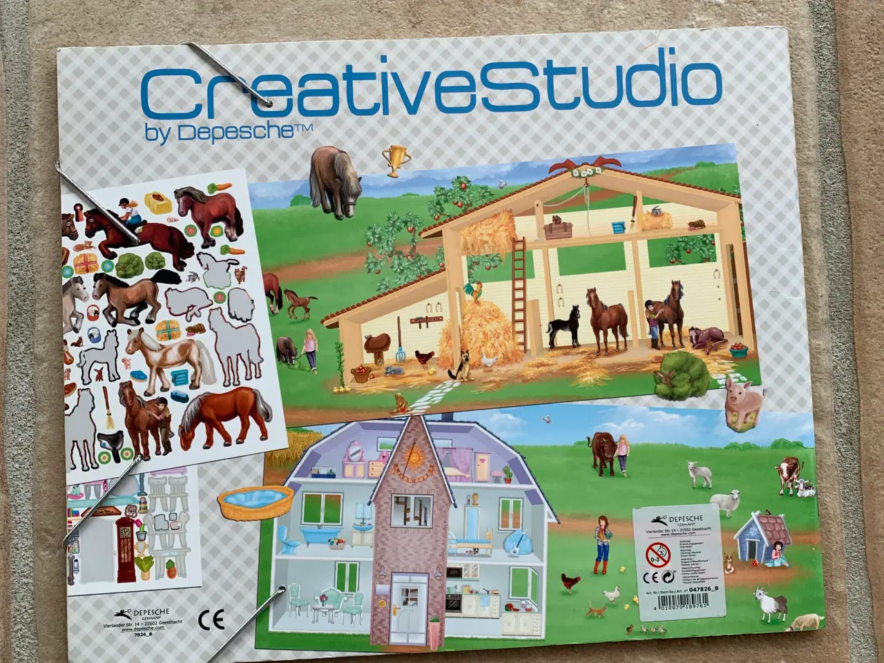 Billede 2 - Create your Funny Farm aktivitetsbog 