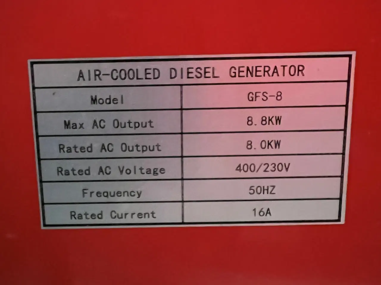 Billede 7 - Diesel generator Bauer GFS-8