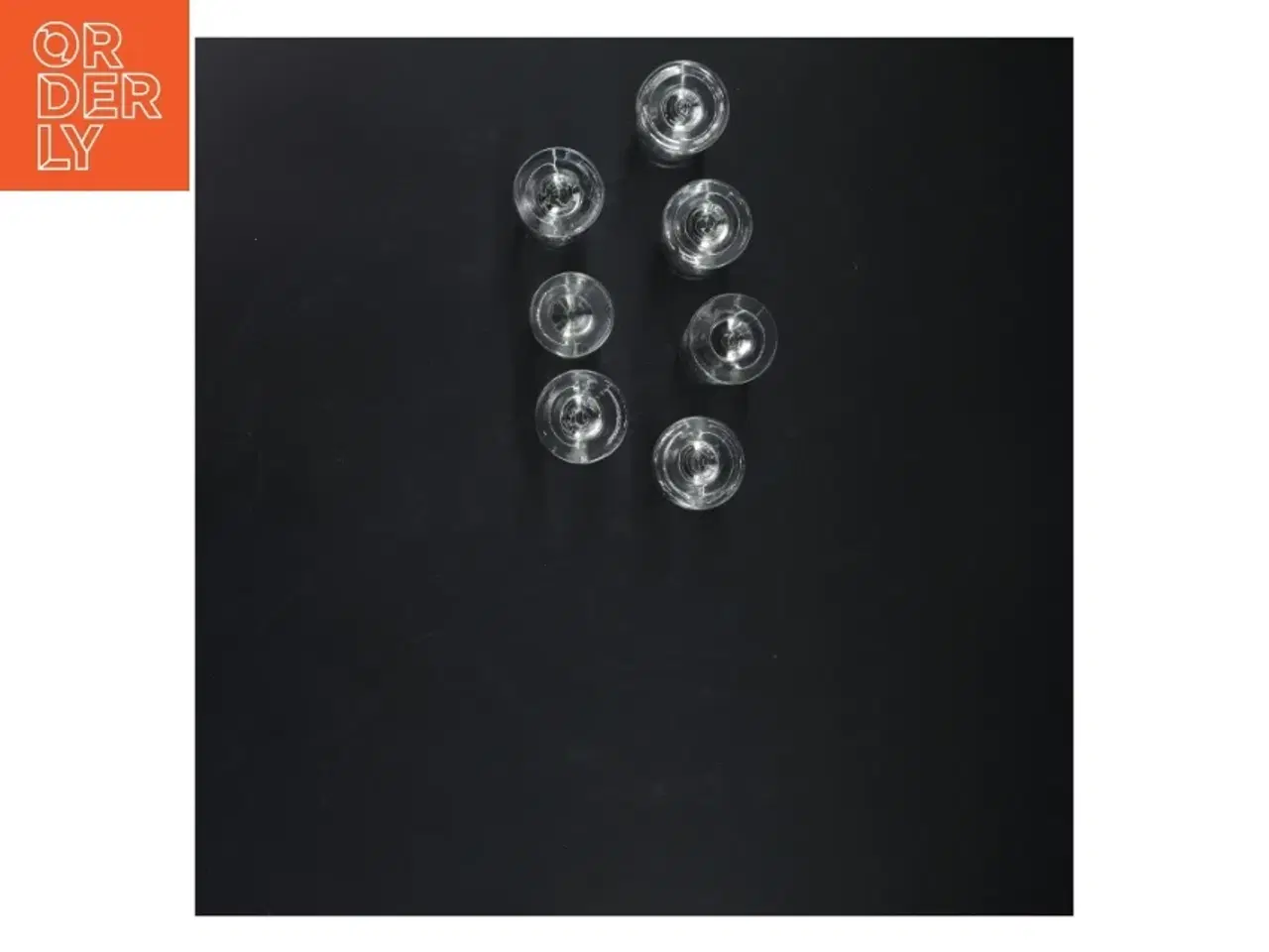 Billede 3 - Sæt med glas (str. 8,5 cm. 7 styk)