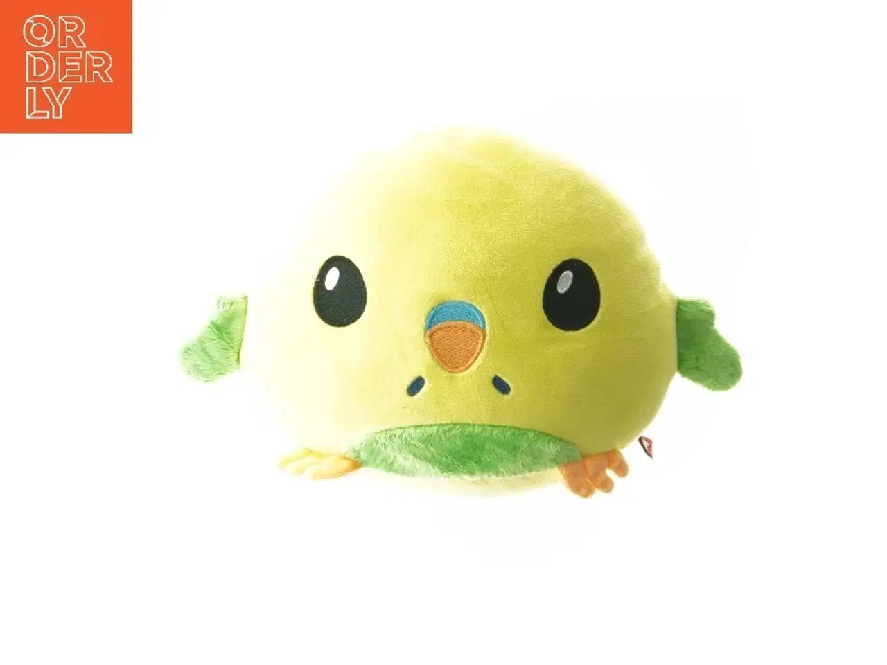 Billede 1 - Squish Heads papegøje plys fra Squish Heads (str. Ø 22 cm)