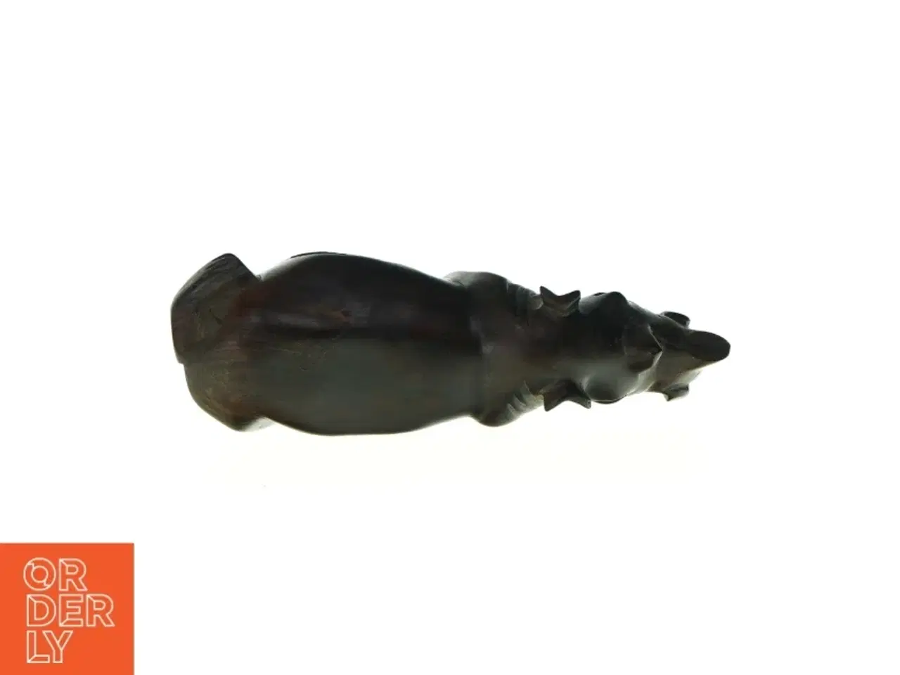 Billede 2 - Dekorativ næsehorn dyrefigur fra Ukendt (str. LBH:27x9x10cm)