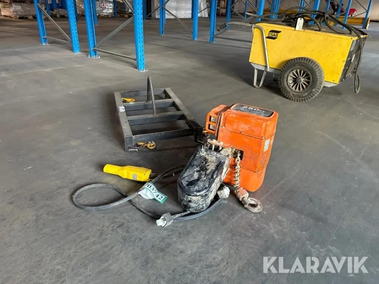 Billede 1 - Kran Hitachi 1/4s2 - 250kg