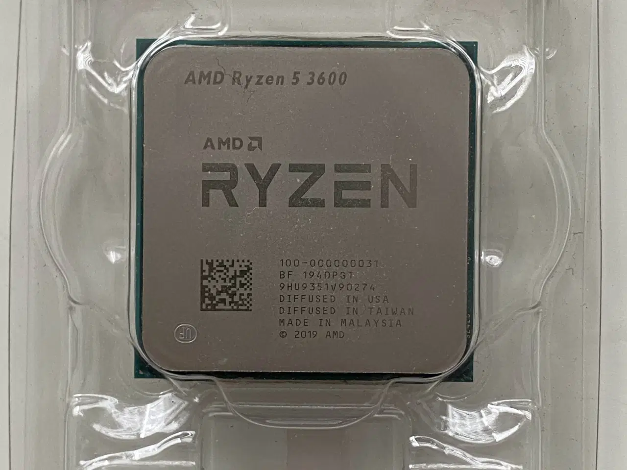 Billede 1 - AMD Ryzen 5 3600 i ny stand