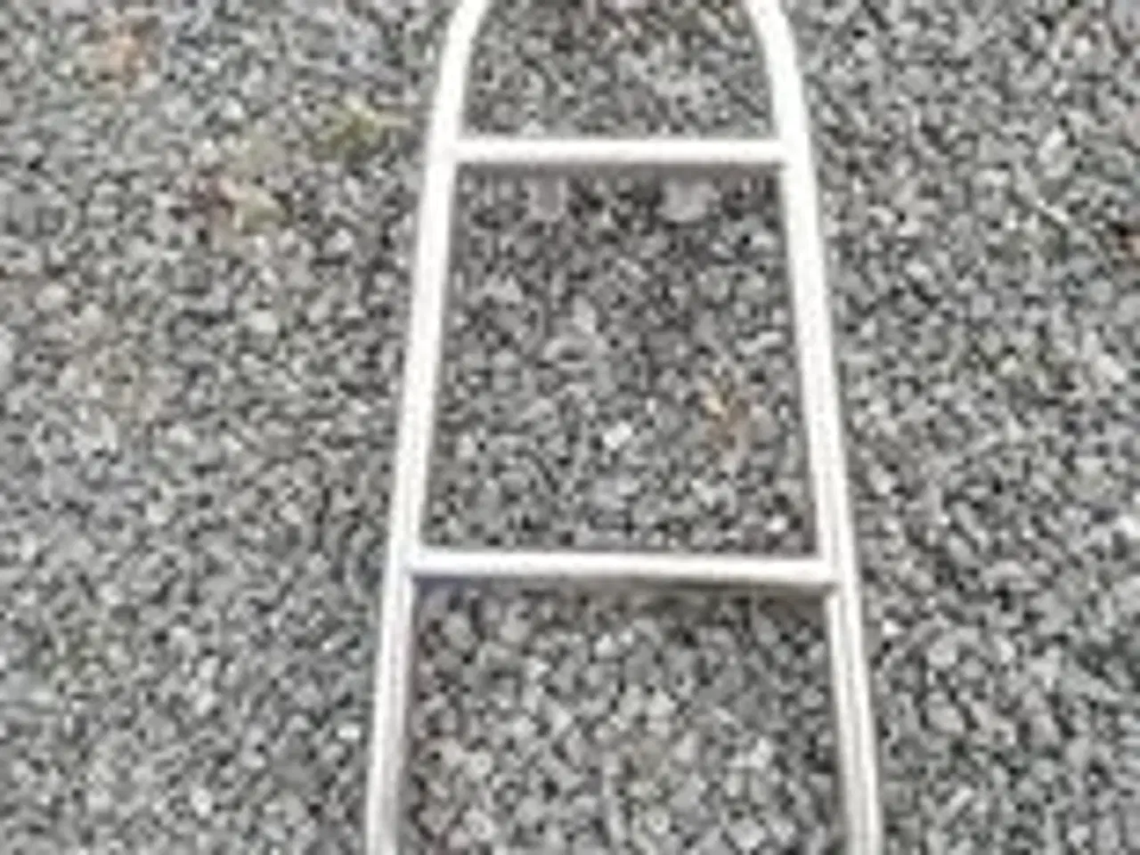 Billede 1 - Rustfri stige i metal