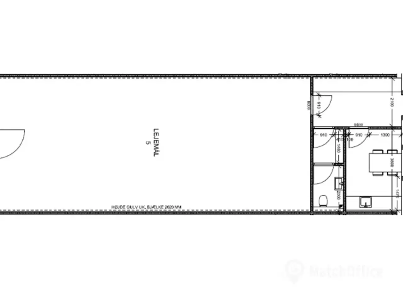 Billede 10 - Lokale med industrikøkken