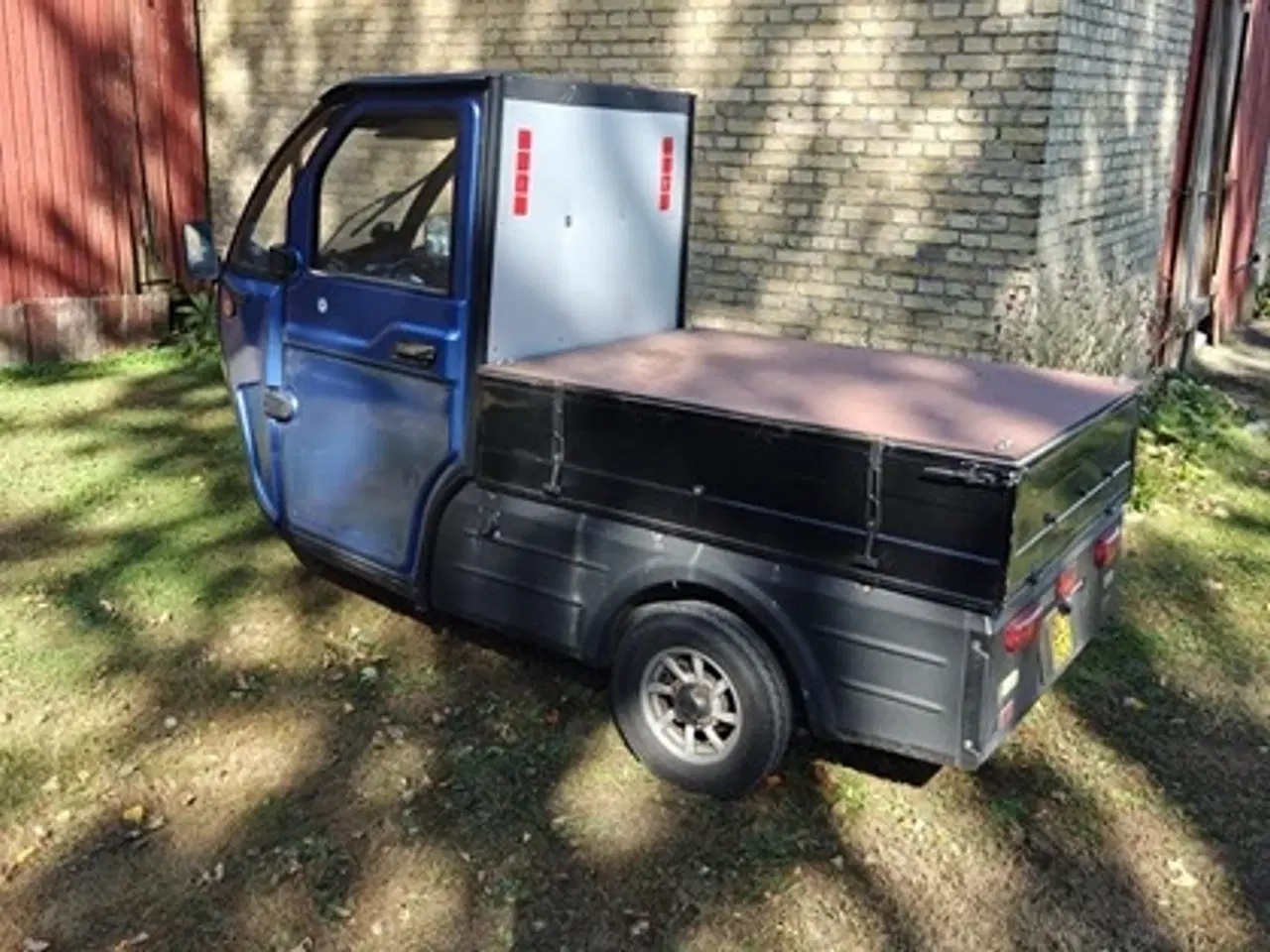 Billede 4 - Kabine Scooter med lukket lad