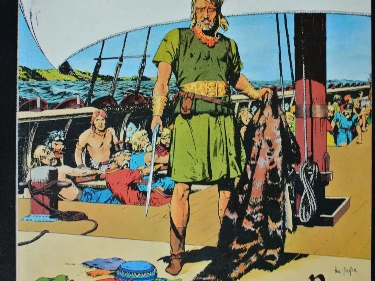 Billede 1 - prins valiant 12. den nye verden, Af harold r. fos