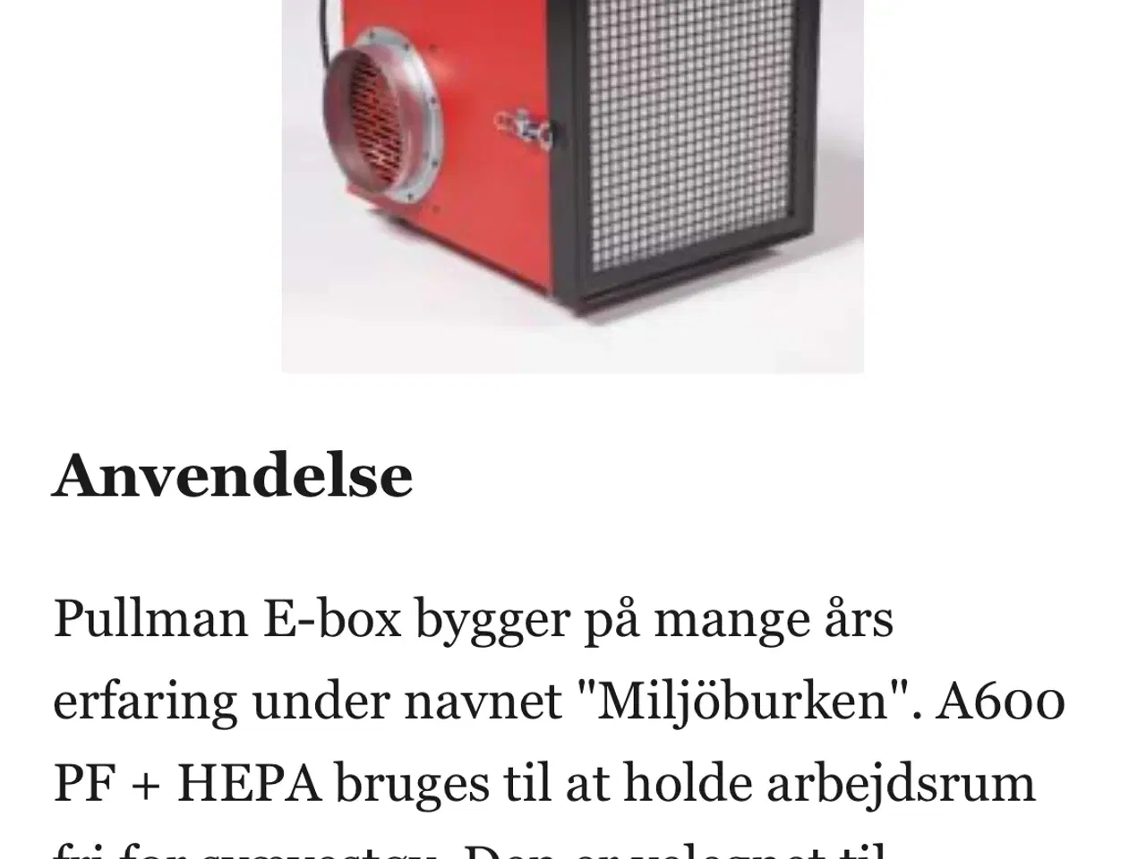 Billede 3 - Luftrenser