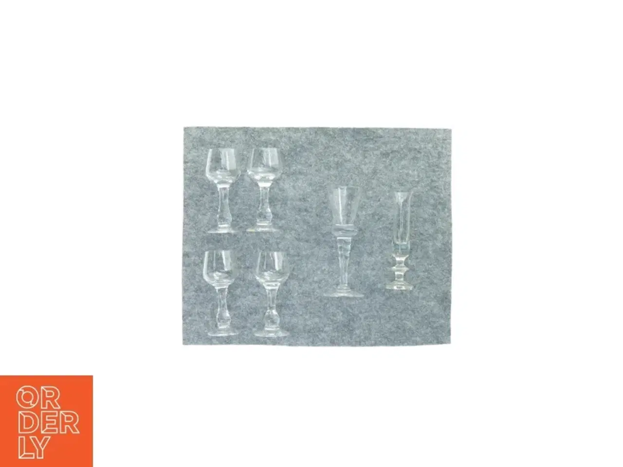 Billede 1 - Holmegårds glas fra Holmegaard (str. 3 x 13 x 5)