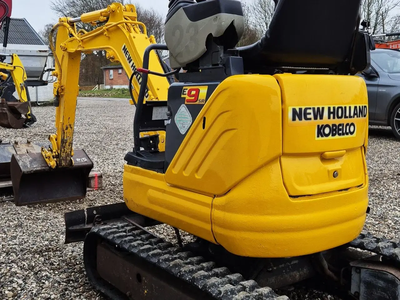 Billede 5 - New Holland E9 SR / 2900 timer / med skovlsæt / pæn stand