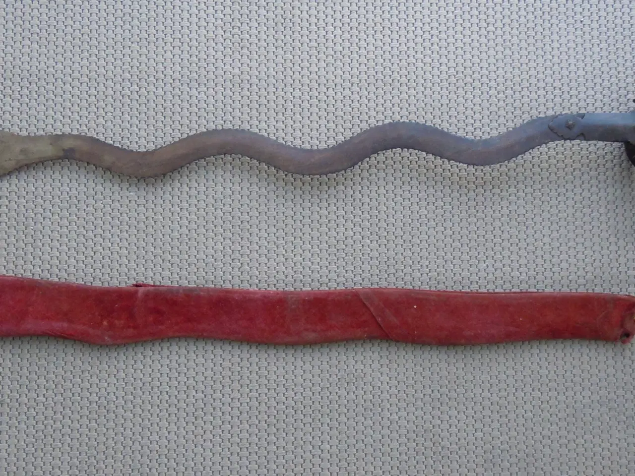 Billede 1 - Sabel. Zulfiqar.  Antikt savtakket, sværd, 107 cm.