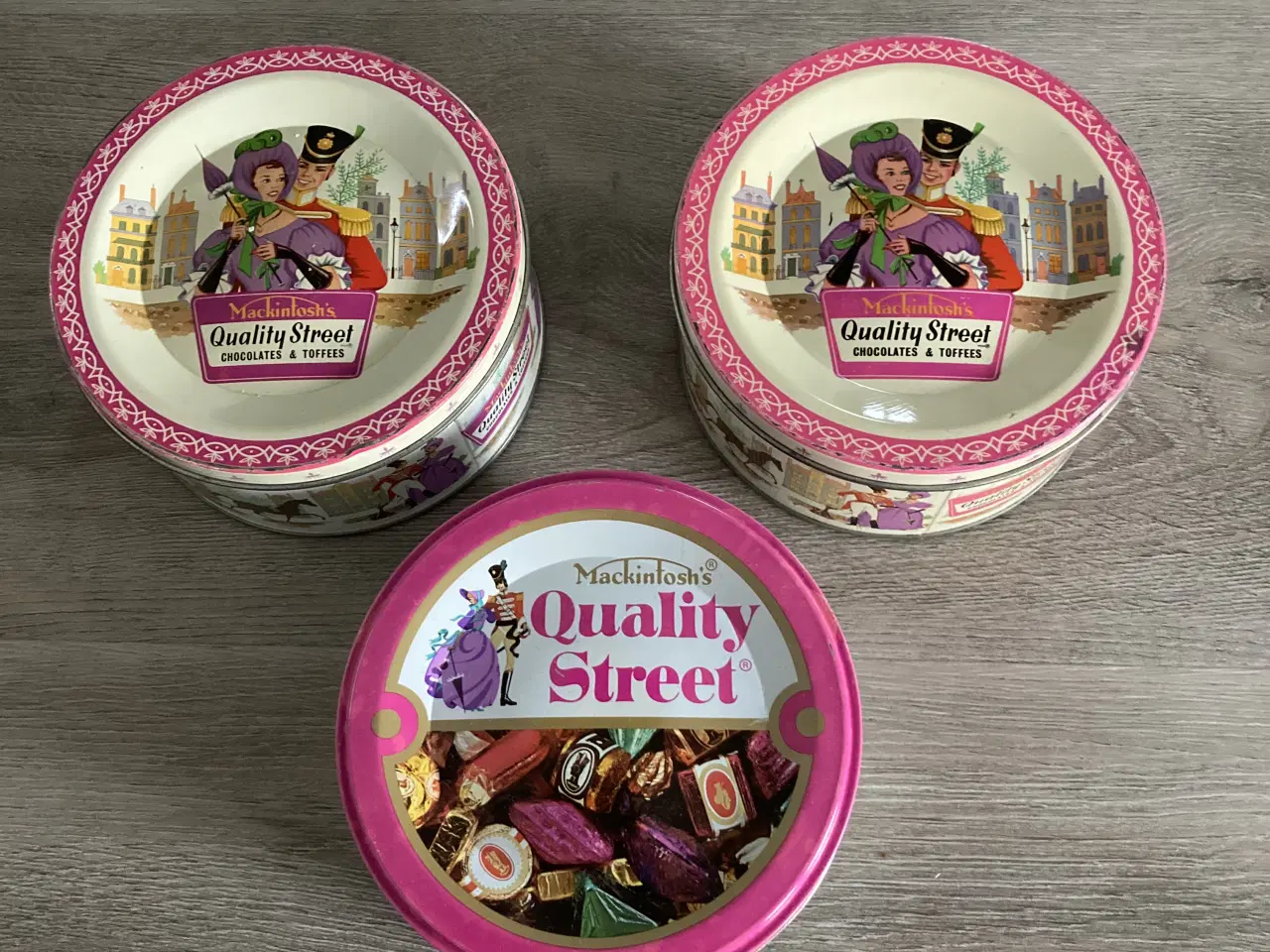 Billede 1 - Quality Street metaldåser 