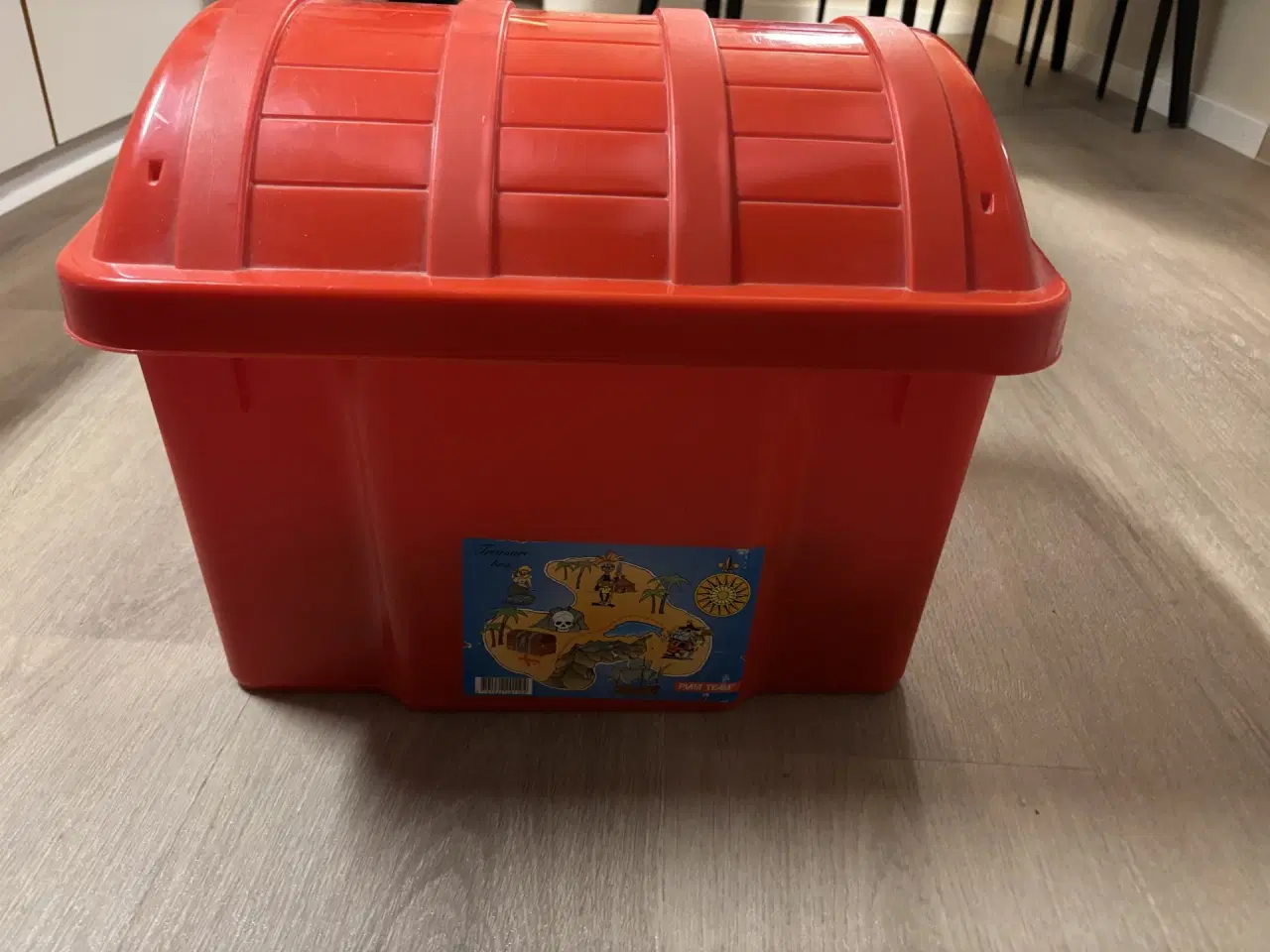 Billede 3 - Røde og blå Skattekister m/låg