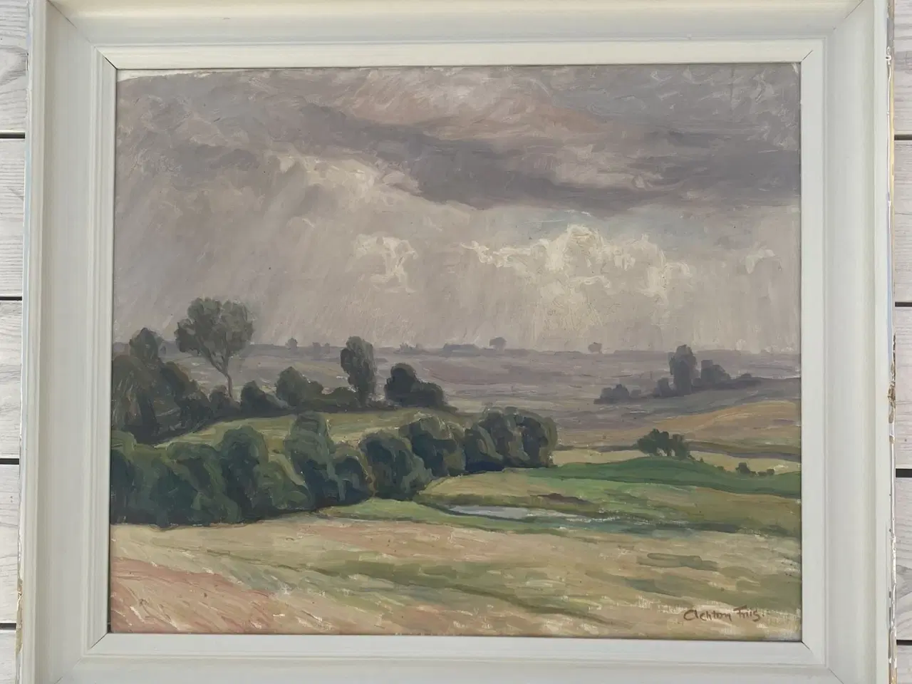 Billede 1 - Acton Friis. 58x50 m. ramme.