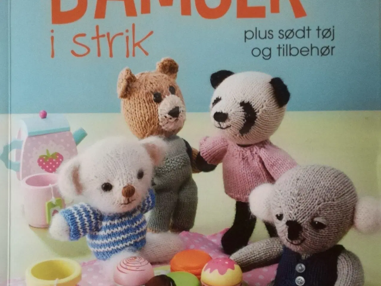 Billede 1 - Bamse strikkebog