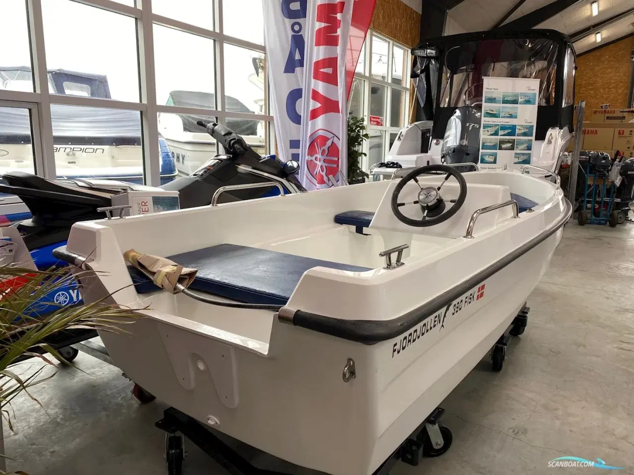Billede 3 - Fjordjollen 390 Fisk m. Styrepult