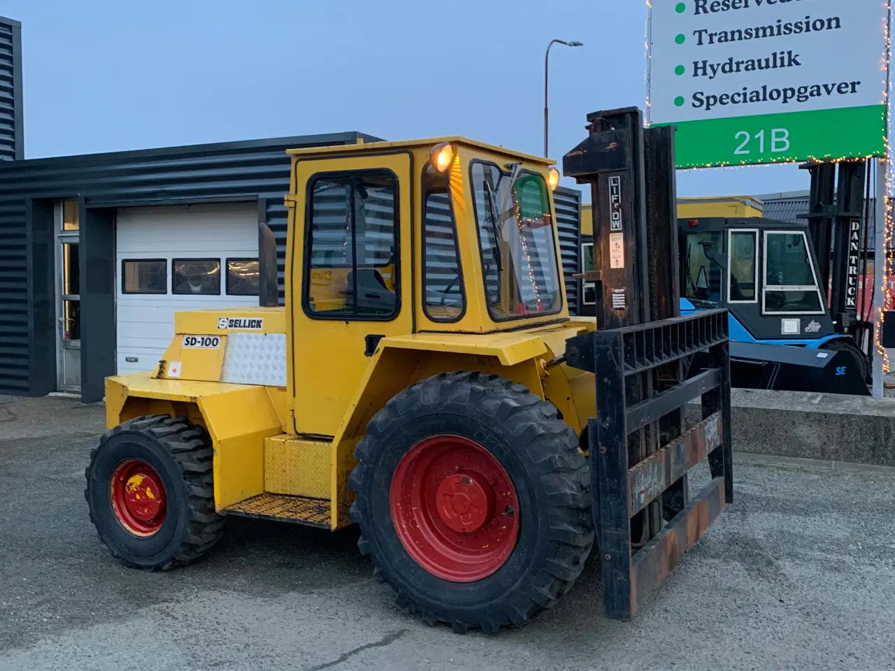 Billede 1 - Sellick SD-100 terrængående truck.