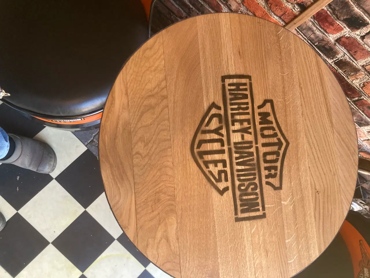 Billede 6 - Harley Davidson stole og bord
