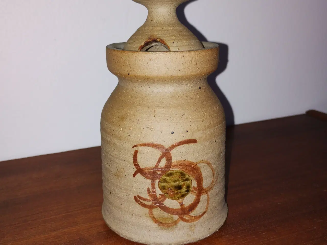Billede 1 - Keramik marmelade krukke