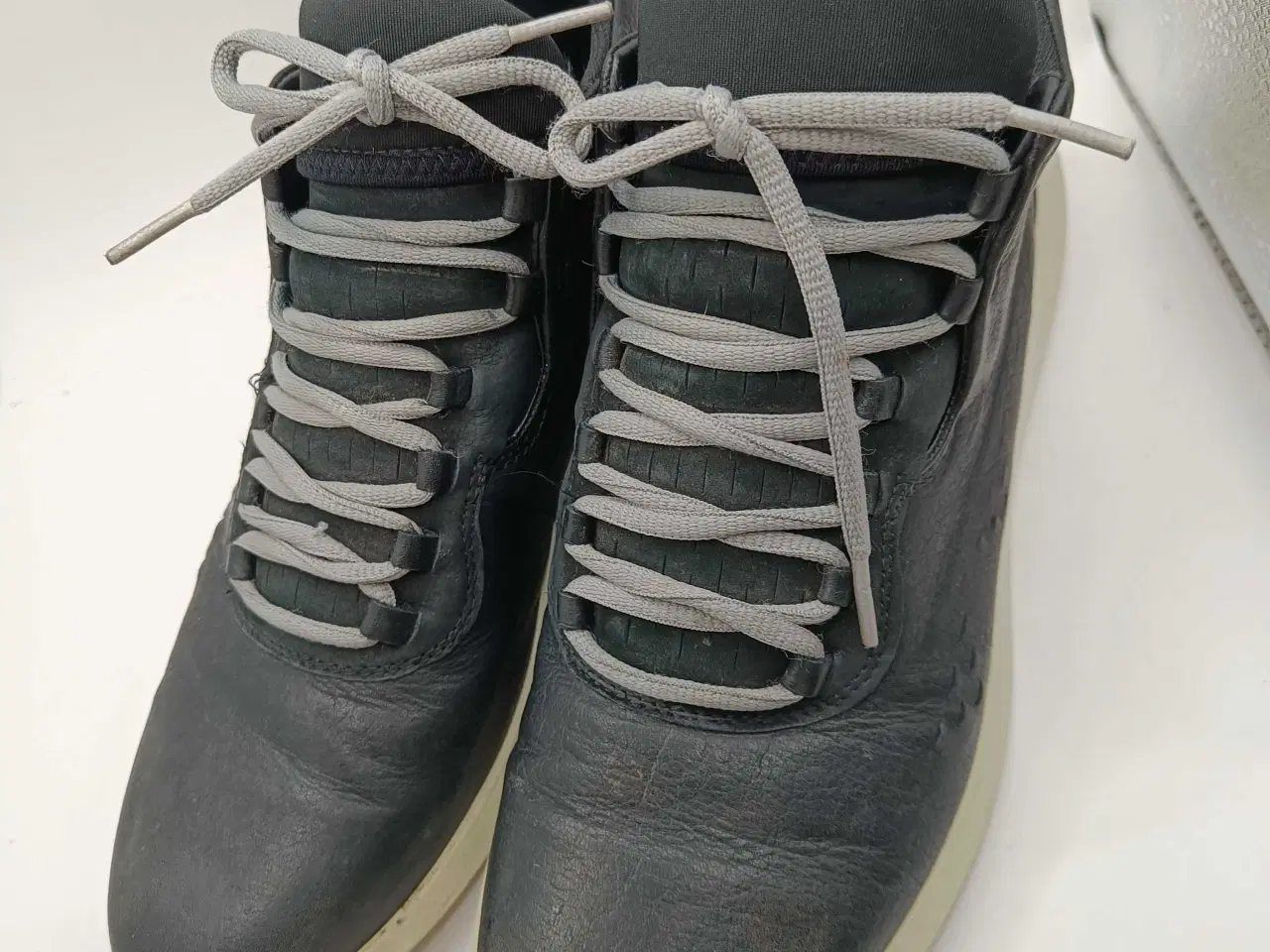 Billede 8 - Ecco sort læder sko 41str