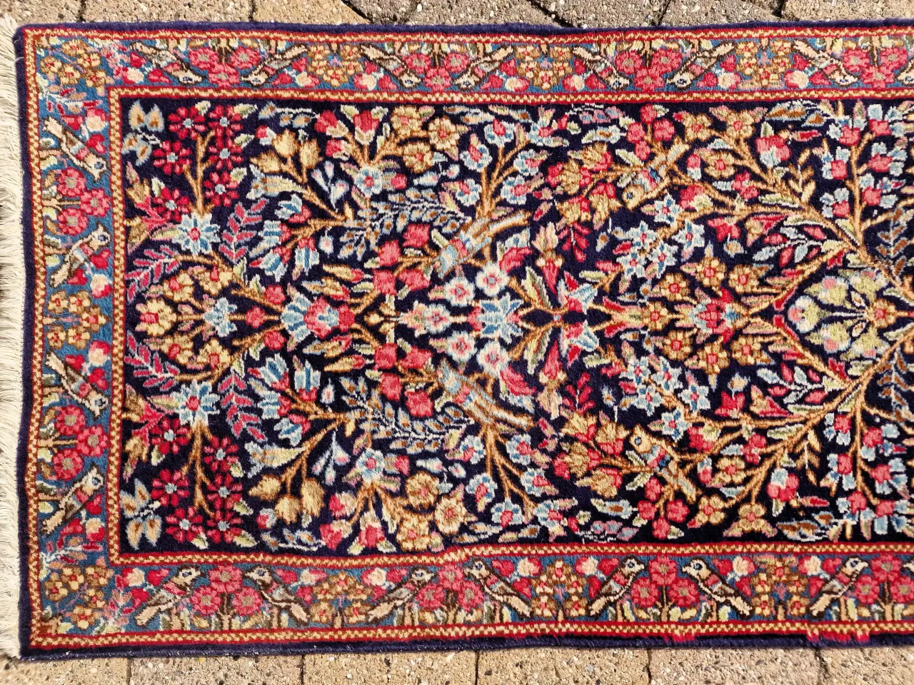 Billede 2 - Smuk farverig Ghom løber.