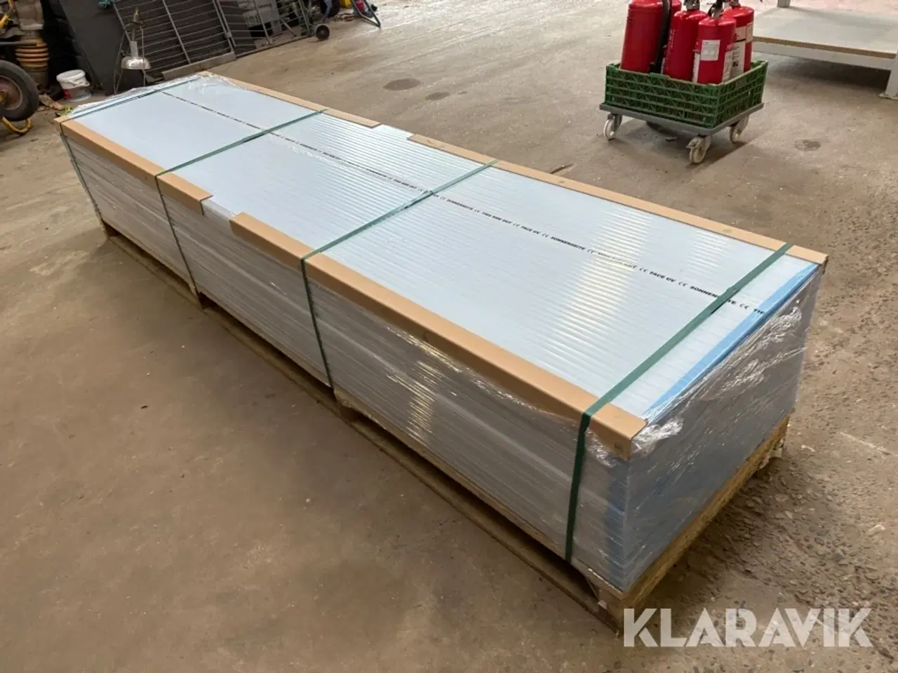 Billede 1 - Kanalplader UV-bestandige 4-lags 40 styk
