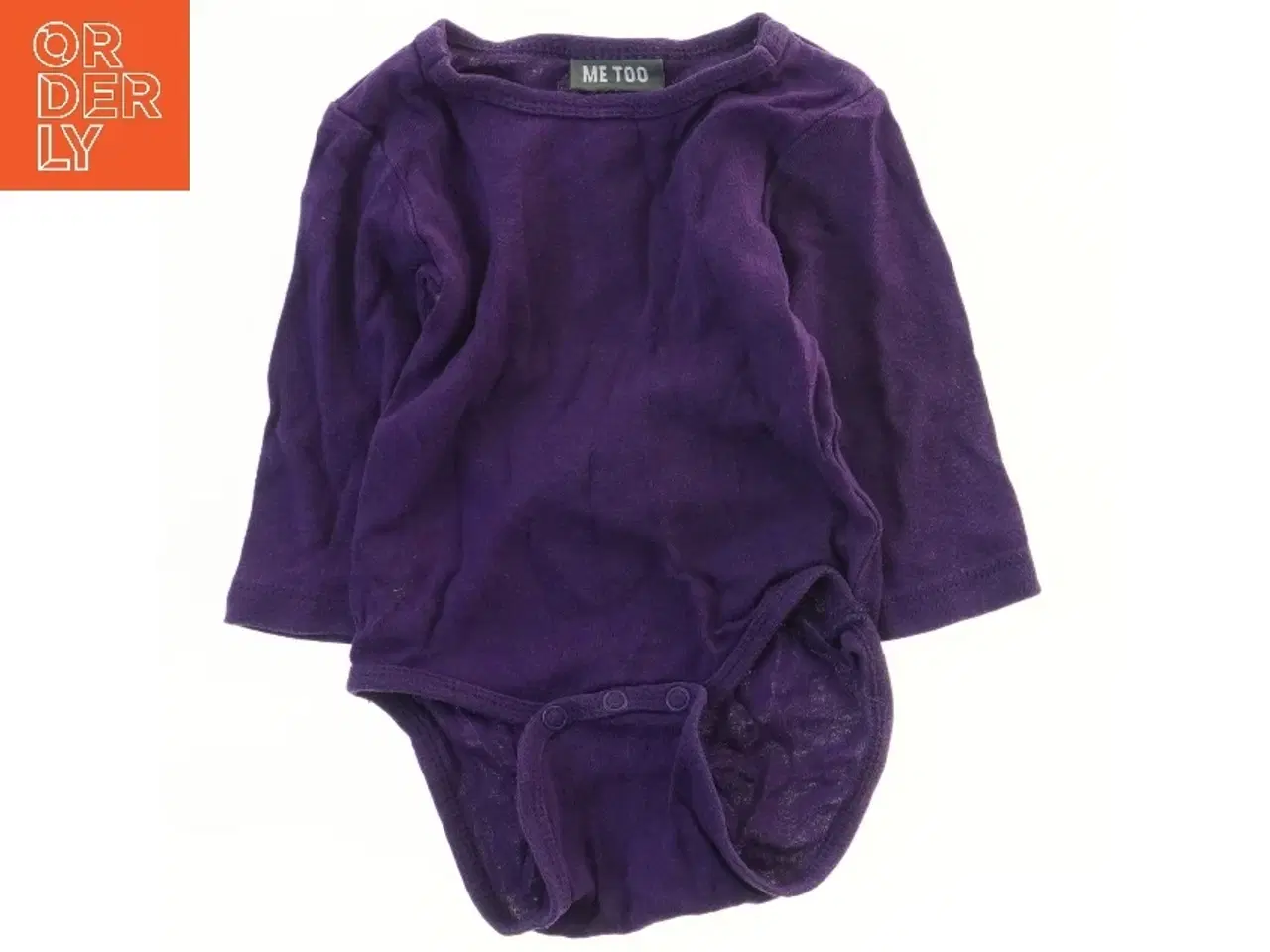 Billede 1 - Lilla bodystocking med lange ærmer fra Me Too (str. 62)