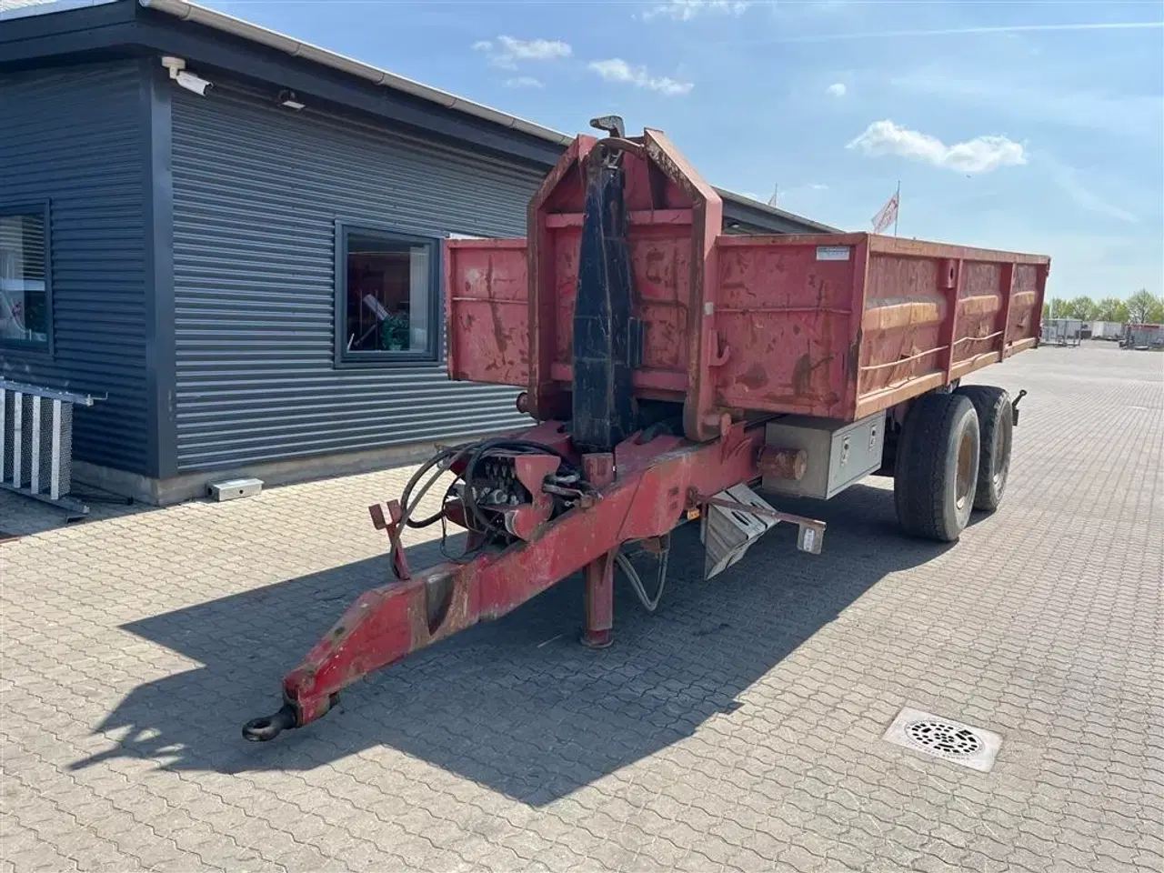 Billede 13 - Holsø HCV170 Kroghejsvogn Incl container