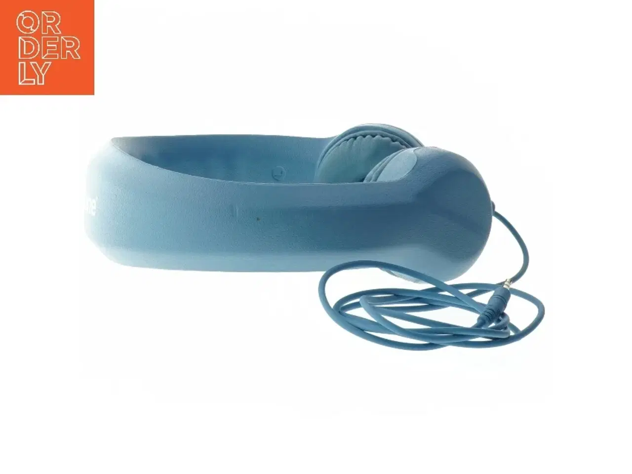 Billede 3 - Blå hovedtelefoner med kabel fra Mitone (str. Ø 19 cm)