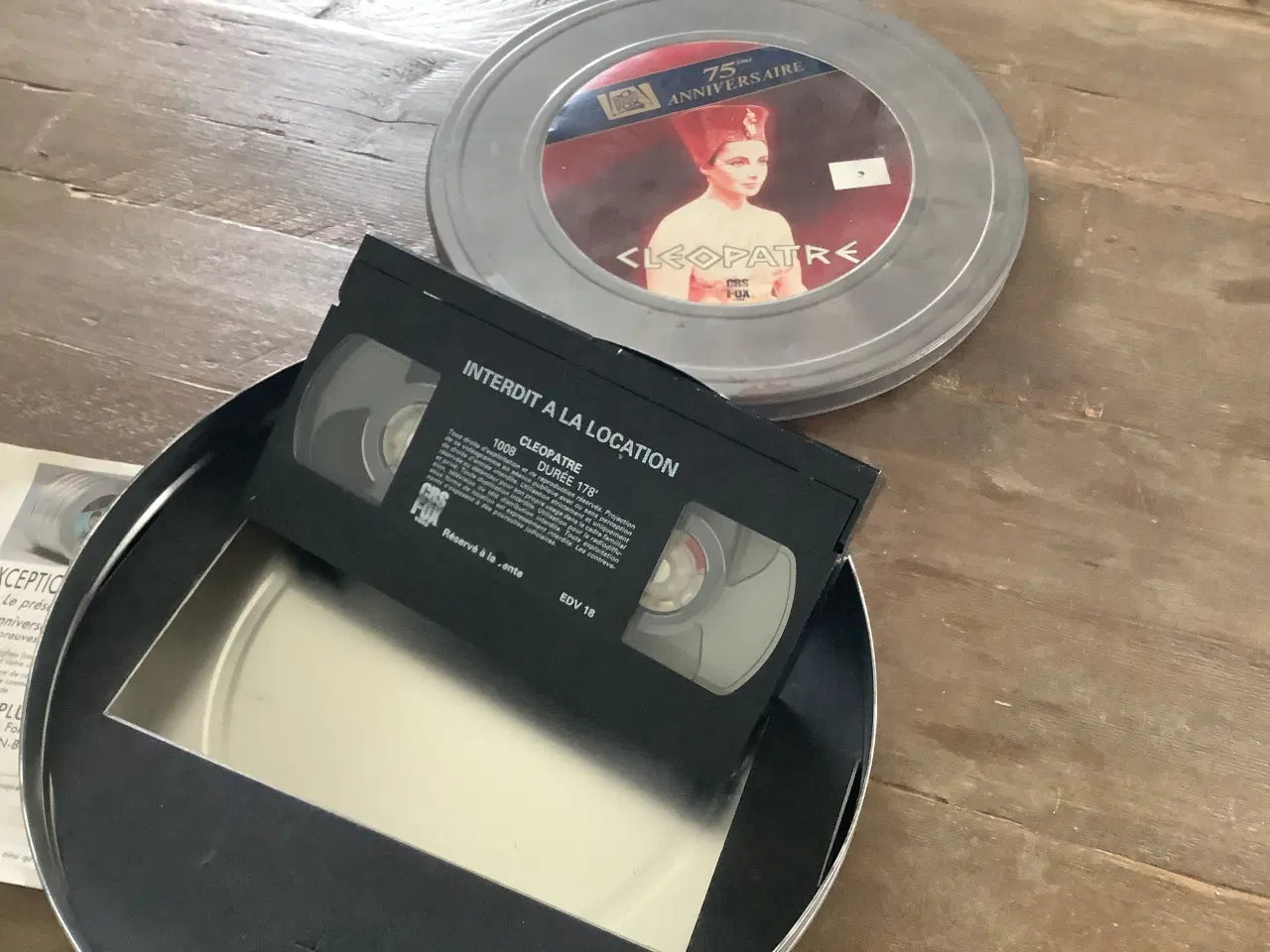 Billede 2 - VHS i filmbox. Cleopatra, 1963. Samlerobjekt