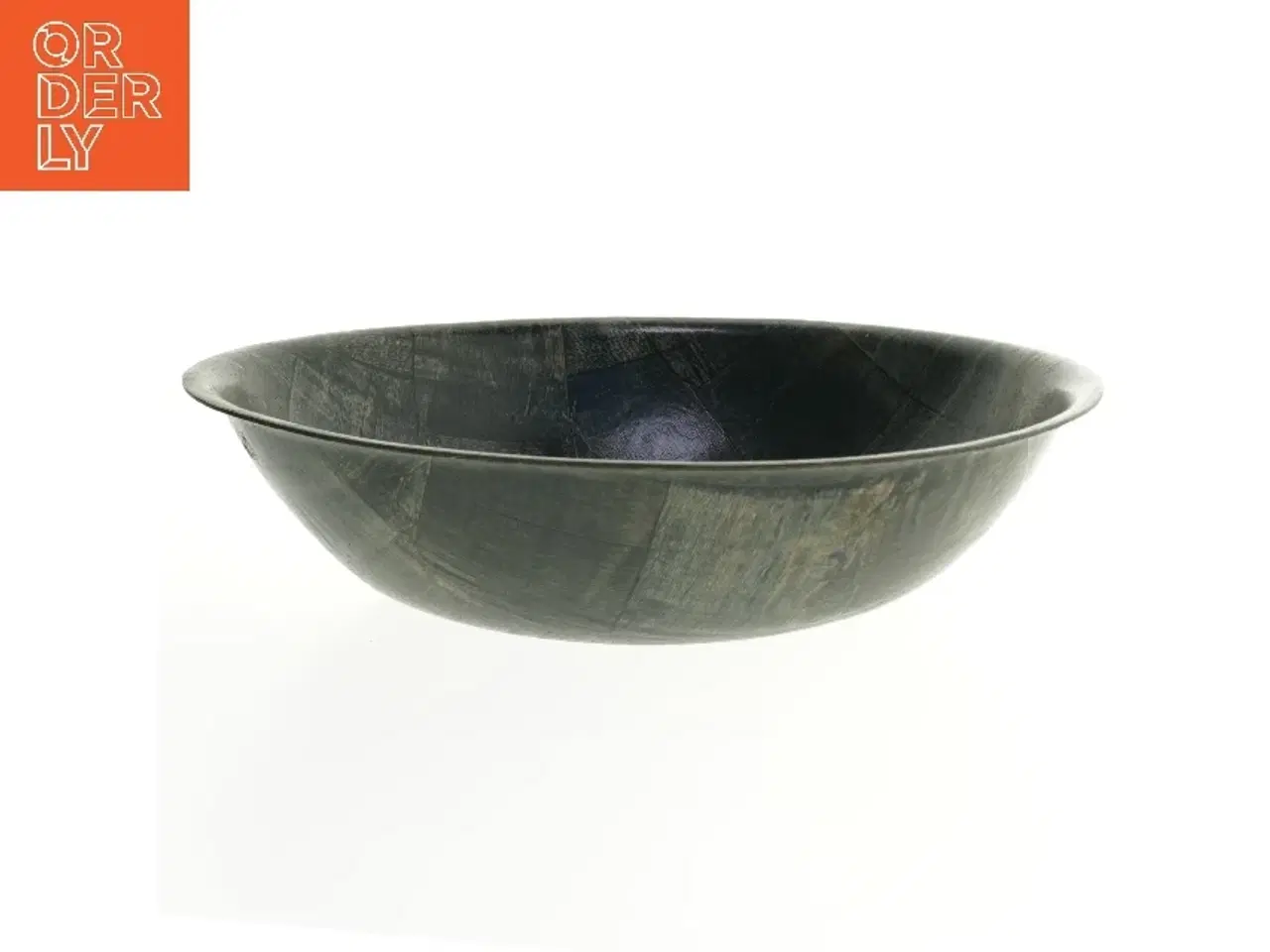 Billede 1 - Mørkt træskål (str. 27 x 8 cm)