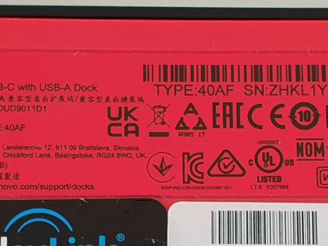 Billede 5 - Lenovo Hybrid Dock (40AF)