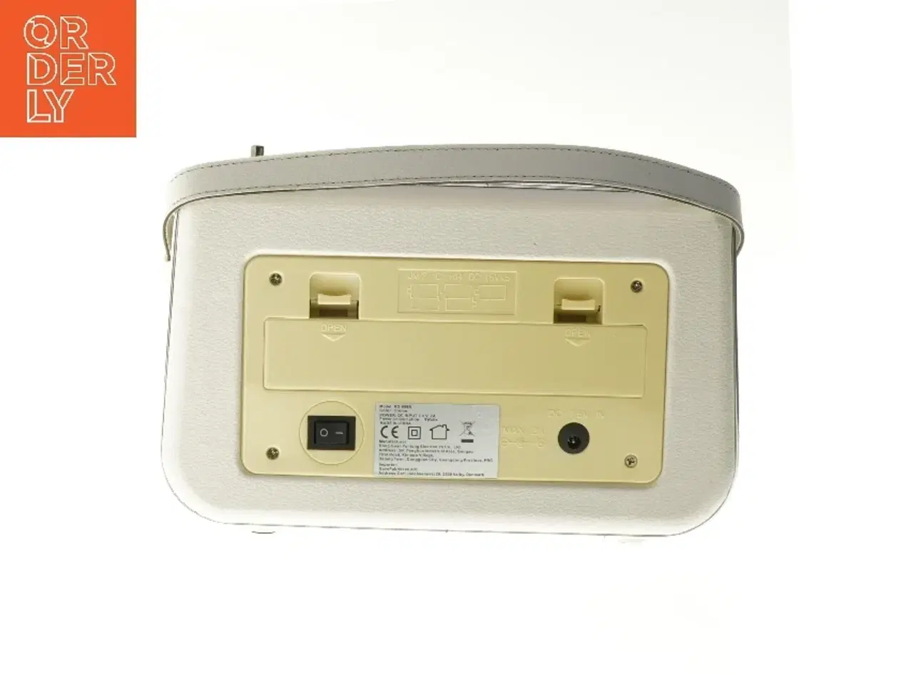 Billede 3 - Memphis radio med adapter fra Memphis (str. 26x12x16 cm)