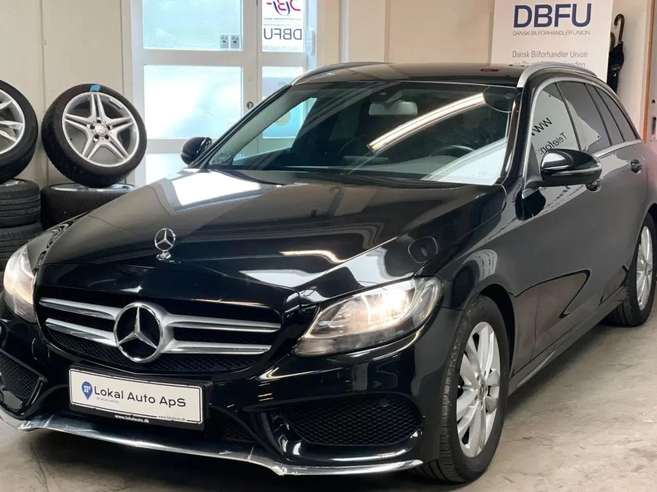 Billede 3 - Mercedes C220 d 2,2 AMG Line stc. aut.