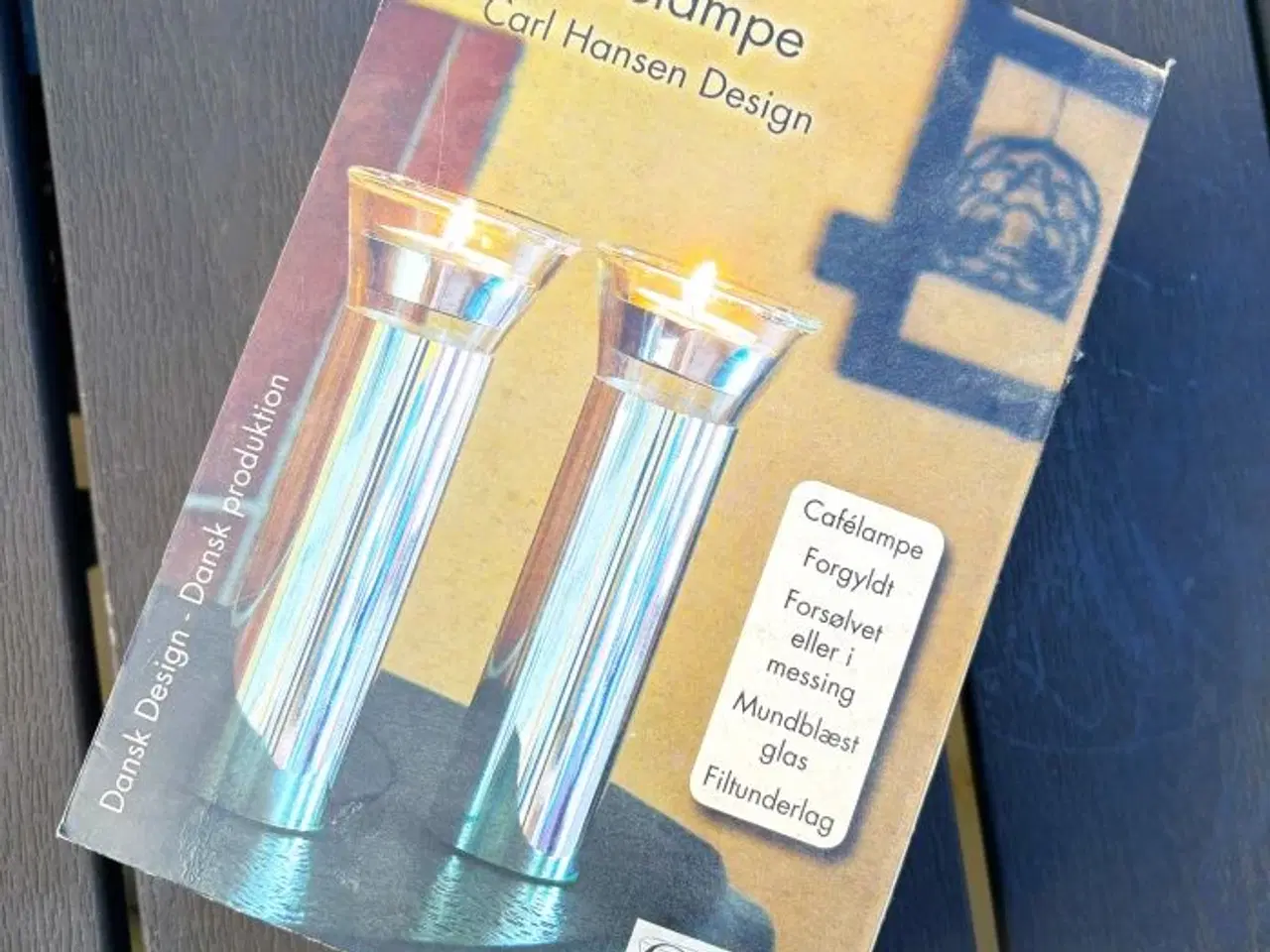 Billede 1 - 2 helt nye, elegante lysestager