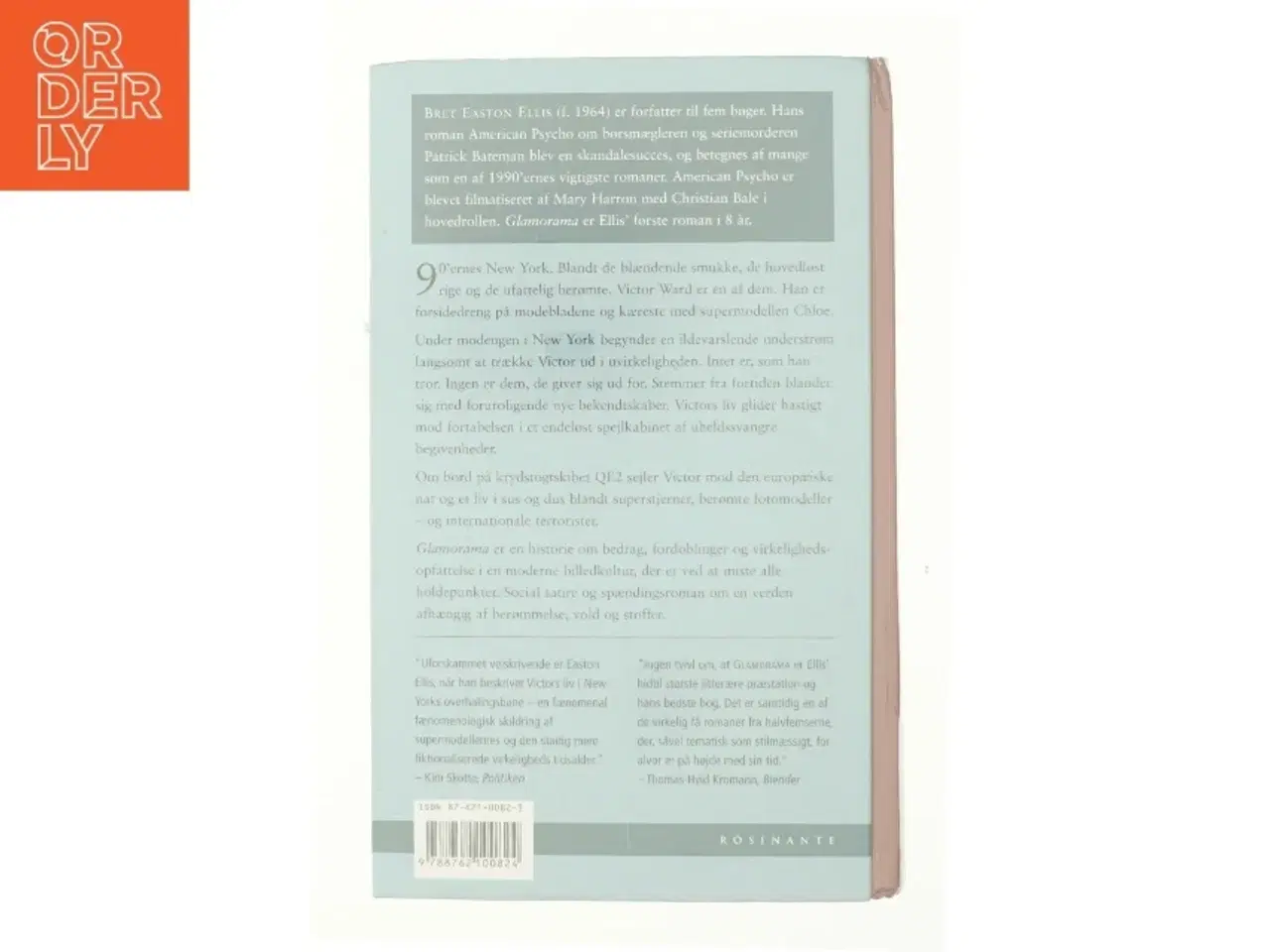 Billede 2 - Glamorama af Bret Easton Ellis (Bog)