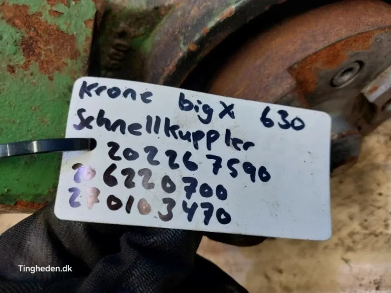 Billede 4 - Krone Big X 630 Hurtigkobling 202267590