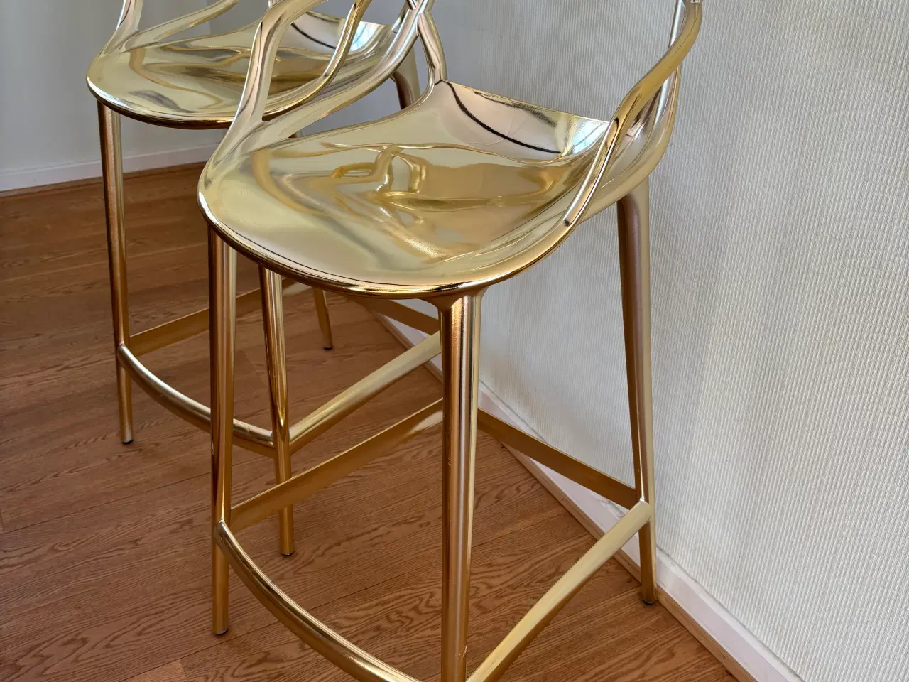 Billede 1 - Kartell Masters Barstol Guld, 2 stk.