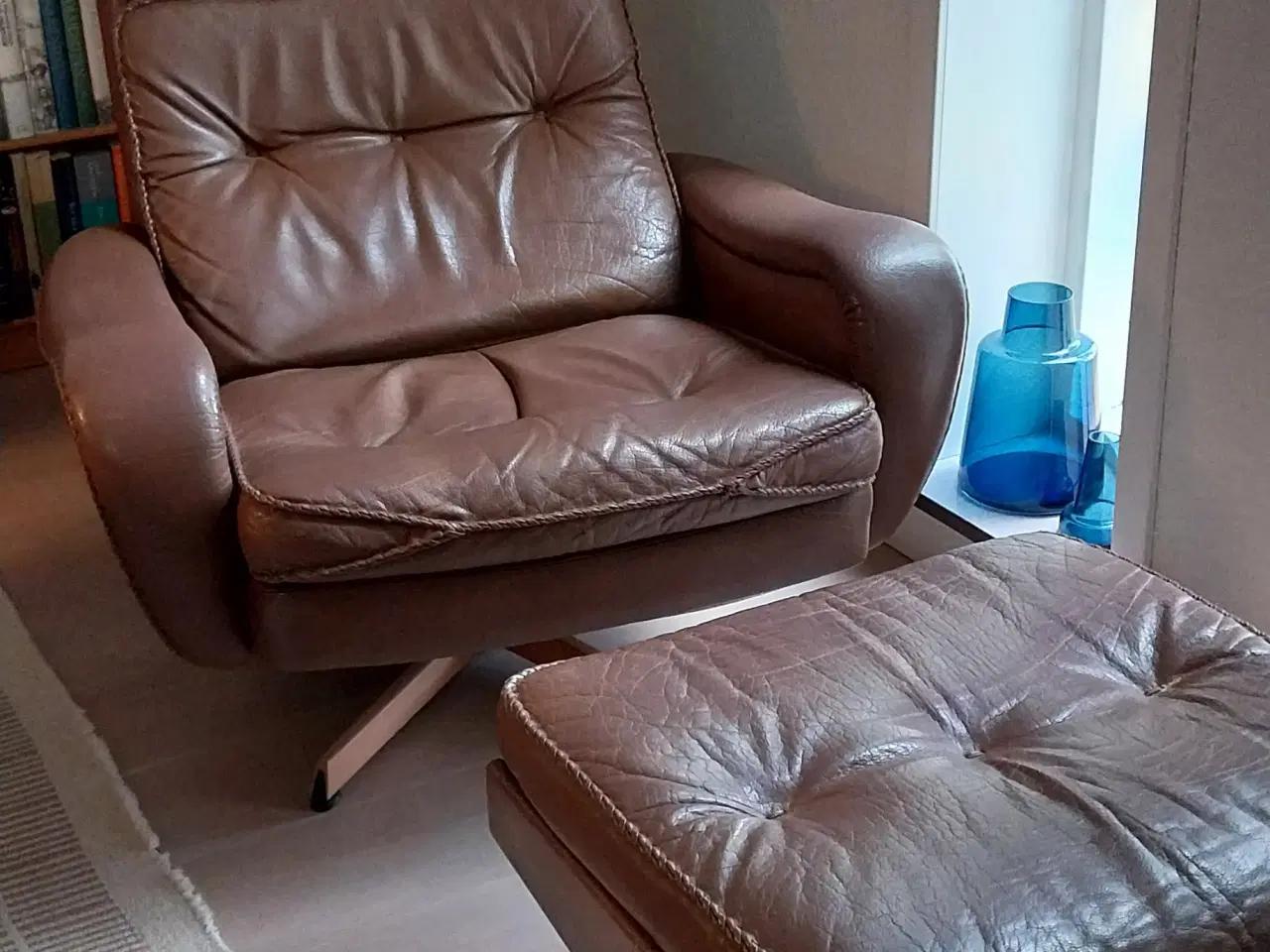 Billede 2 - Sofagruppe i vandbøffel.
