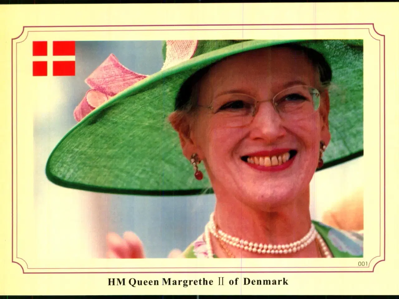 Billede 1 - Dronning Margrethe II af Danmark - Scandinavisk Foto 01 - 13 x18 cm. - Ubrugt