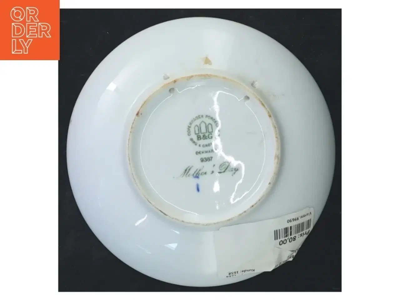 Billede 3 - B&G mors dags tallerken 1987 fra Bing & Grøndahl (str. Ø 15 cm)
